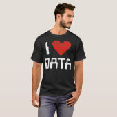 データ サイエンス コンピューター サイエンス 統計学 学生または Tシャツ (正面フル)