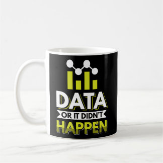 データ・サイエンティスト・データ・アナリストData Miner コーヒーマグカップ