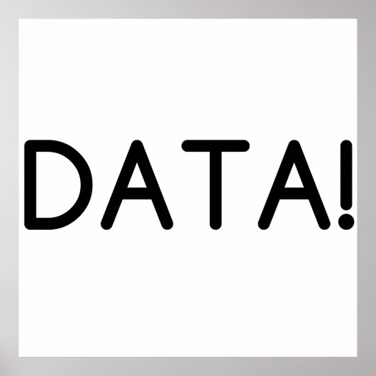 データ ポスター (正面)