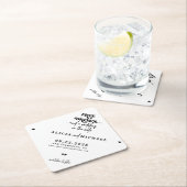 デートおもしろいをモダン保存した無料ドリンク ペーパーコースター (インサイチュ)