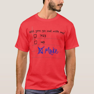 デートしてね Tシャツ