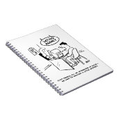 デートすることおもしろい庁の男の漫画 ノートブック (右側)