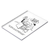 デートすることおもしろい庁の男の漫画 ノートブック (左側)