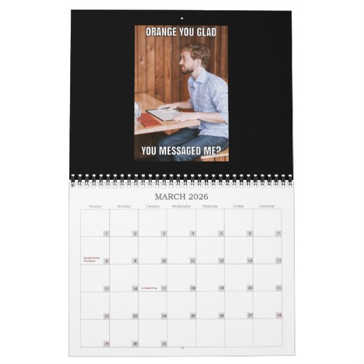 デートすることのしゃれおよび安っぽい積み込みは18 moのカレンダーを並べます カレンダー (3月 2026)