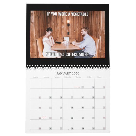 デートすることのしゃれおよび安っぽい積み込みは18 moのカレンダーを並べます カレンダー (1月 2026)