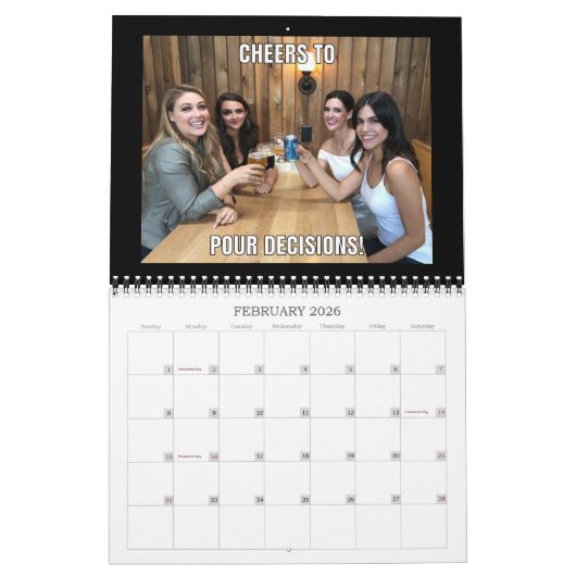 デートすることのしゃれ及び安っぽい積み込みは12 moのカレンダーを並べます カレンダー (2月 2026)