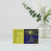 デートすることのサービス業カード 名刺 (スタンド正面)