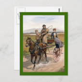 デートすることカップル ポストカード (正面/裏面)