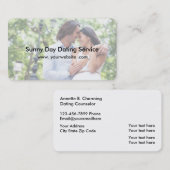 デートすることサービス 名刺 (正面/裏面)