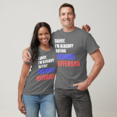デートすることトーマス・ジェファーソン Tシャツ (ユニセックス)