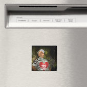 デートすることラブフォトバレンタインデー マグネット (インサイチュ (食洗機))