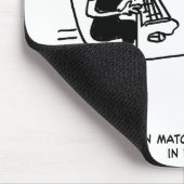 デートすること庁、ビールの飲み物とビール醸造所のマッチング マウスパッド (コーナー)