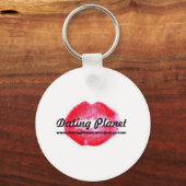 デートすること惑星キーチェーン キーホルダー (正面)