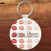 デートすること惑星キーチェーン キーホルダー (正面)