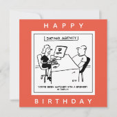 デートすること機関がBrewery Cartoonと対戦 カード (正面)