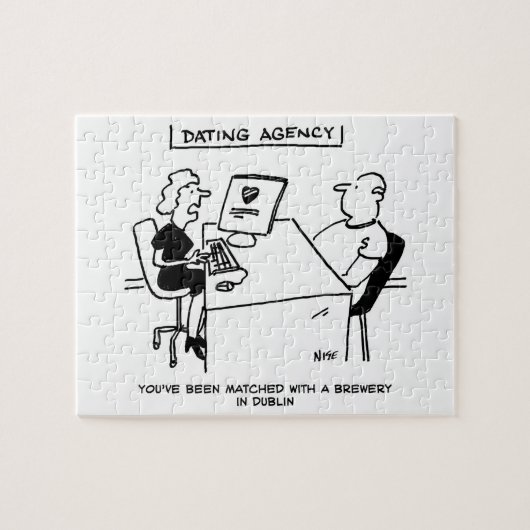 デートすること機関とブルワリーの対戦 ジグソーパズル (横)