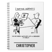 デートすること機関とブルワリーの対戦 ノートブック (正面)