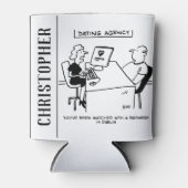 デートすること機関とブルワリーの対戦 缶クーラー (正面)