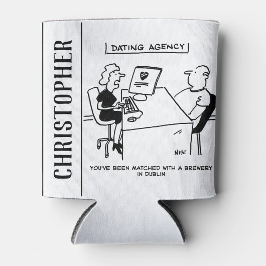 デートすること機関とブルワリーの対戦 缶クーラー (正面)