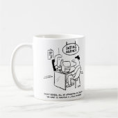 デートすること機関 – すべての属性を表示しない コーヒーマグカップ (左)