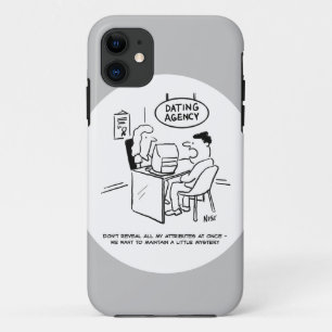 デートすること機関 – すべての私の属性を明らかにしない。 iPhone 11 ケース