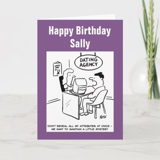 デートすること機関 – すべての自分の属性を表示しない カード (正面)