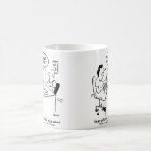 デートすること機関 – 人は参照を期待 コーヒーマグカップ (中央)