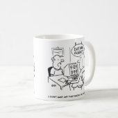 デートすること機関 – 気絶する女の子を望まない コーヒーマグカップ (正面右)