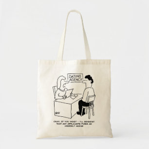 デートすること機関 – 管理者がキューを型枠することを期待 トートバッグ