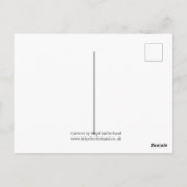 デートすること機関 – 醸造用はがきに合わせる ポストカード (裏面)