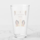 デートすること30以上最低!ガラスカップ タンブラーグラス (裏面)