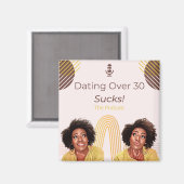 デートすること30以上最低!磁石 マグネット (正面/裏面)