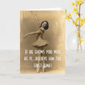 デートすること&人間関係I折り畳みグリーティングカード カード (黄色い花)