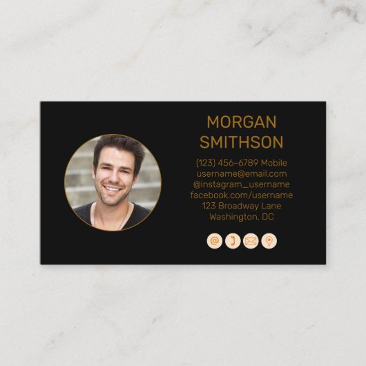 デートすること 名刺 (正面)