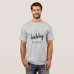 デートのハビー結婚ハネムーンTシャツ Tシャツ<br><div class="desc">デートのハビー結婚ハネムーンTシャツ</div>