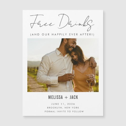 デートの後ずっと楽しく飲み物を無料にする (正面)