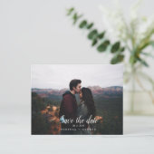 デートマウンテン秋写真の保存 ポストカード (スタンド正面)