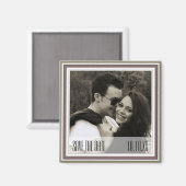 デート・グリーン・ワインを保存する マグネット (正面/裏面)