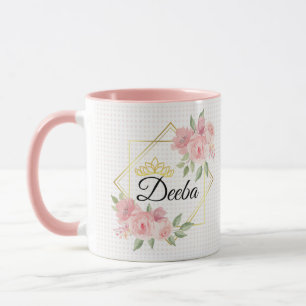 デーバアラビア語の少女の名前Mug マグカップ