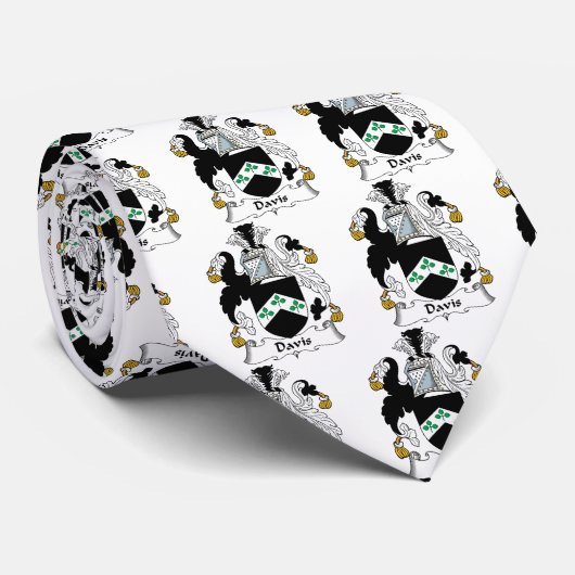 デービスの家紋 ネクタイ (ロール)