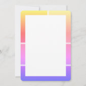 デービッドの明るい星バルミツワーありがとう サンキューカード (裏面)