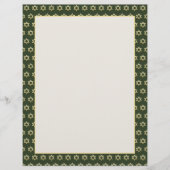 デービッドグリーンと金ゴールドフライヤーのスター チラシ (正面)