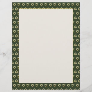 デービッドグリーンと金ゴールドフライヤーのスター チラシ