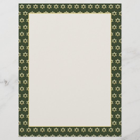 デービッドグリーンと金ゴールドフライヤーのスター チラシ (正面)