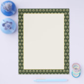 デービッドグリーンと金ゴールドフライヤーのスター チラシ (シングル)