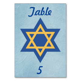 デービッドブルーの星 テーブルナンバー