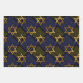 デービッドブルーの星 ラッピングペーパーシート (正面3)