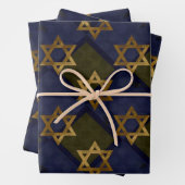 デービッドブルーの星 ラッピングペーパーシート (インサイチュ)