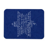 デービッドブルーの武器スターなし マグネット (横)