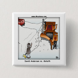 デービッド・アンダーソン対ゴリアテ 缶バッジ